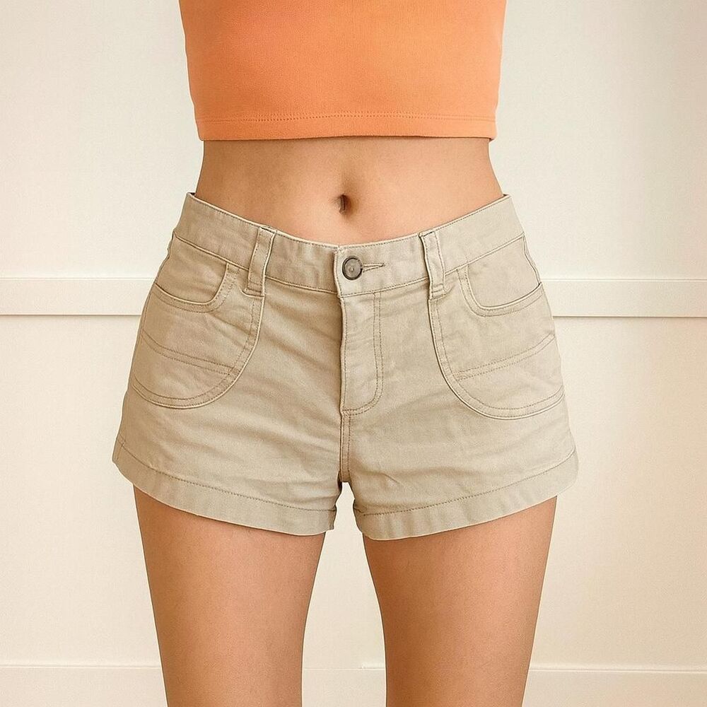 American-eagle-outfitters Women's Tan and Cream Shorts